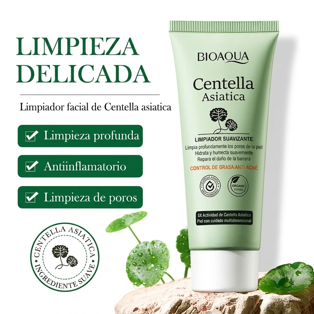 Limpiador Facial de Centella Asiática