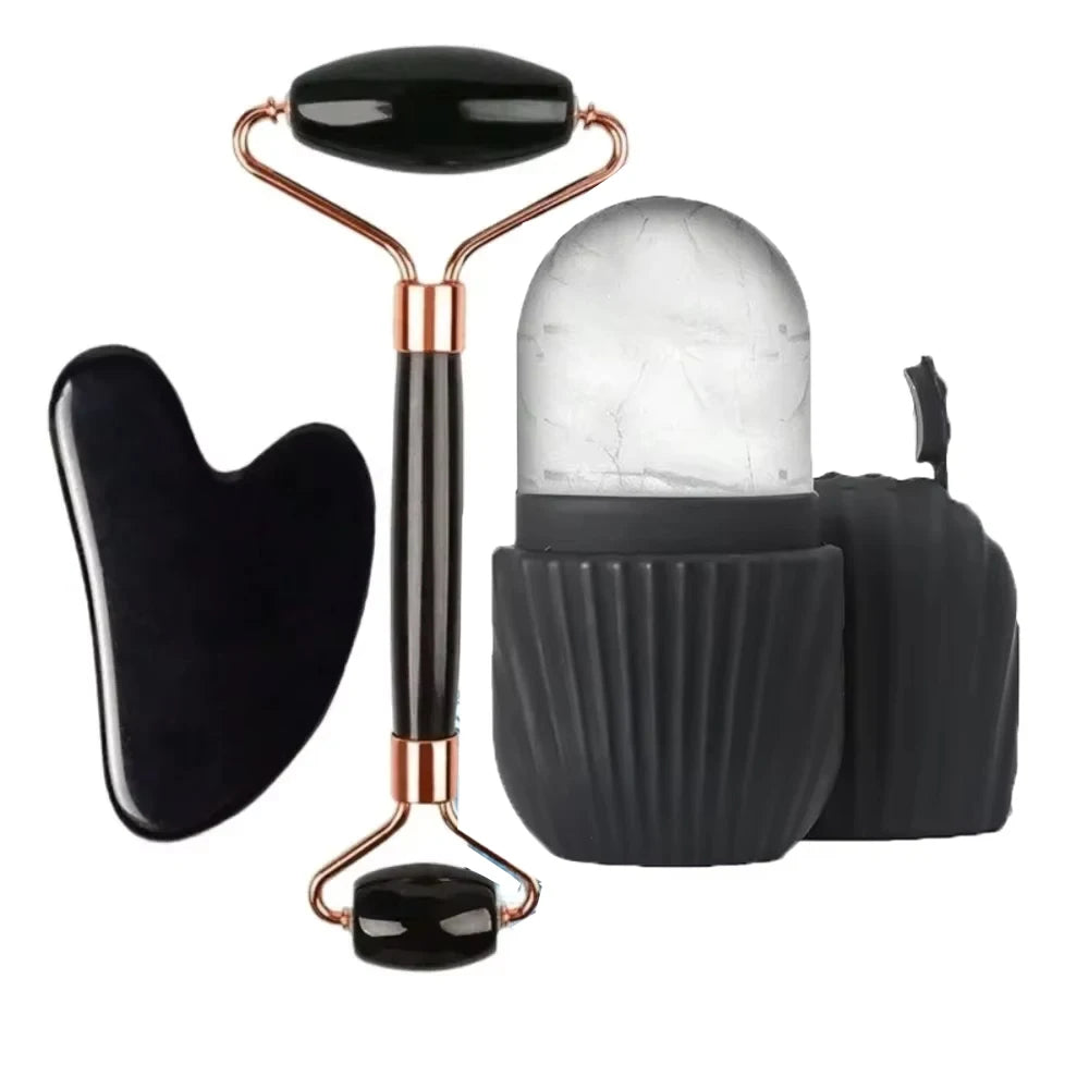 Kit Facial de Masaje y Gua Sha