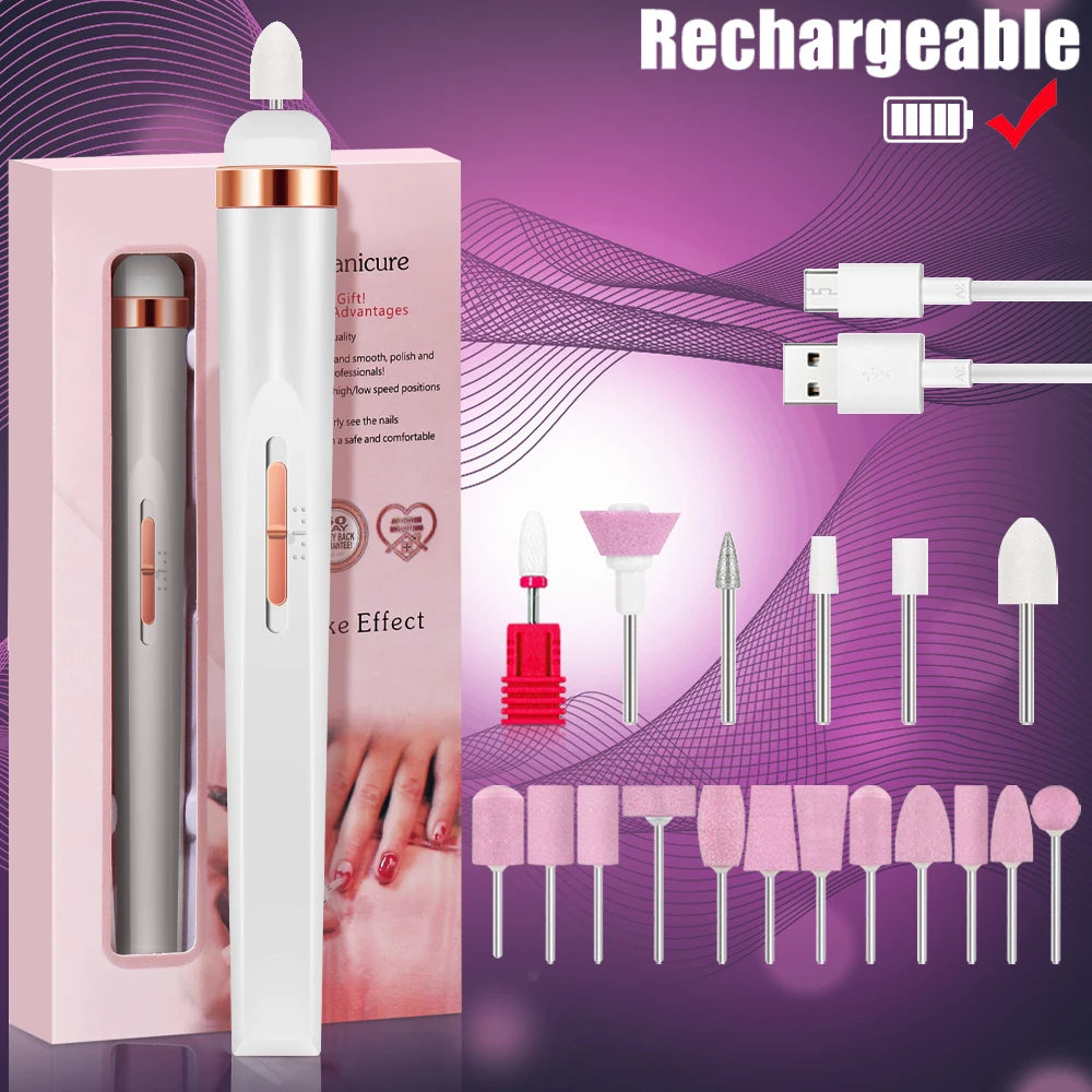 Kit Eléctrico 5 en 1 para Manicura