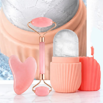 Kit Facial de Masaje y Gua Sha