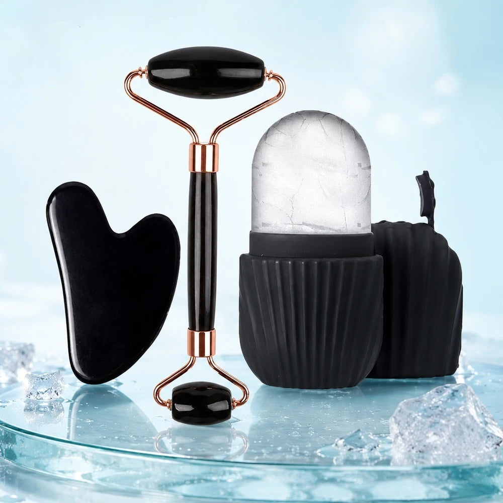 Kit Facial de Masaje y Gua Sha