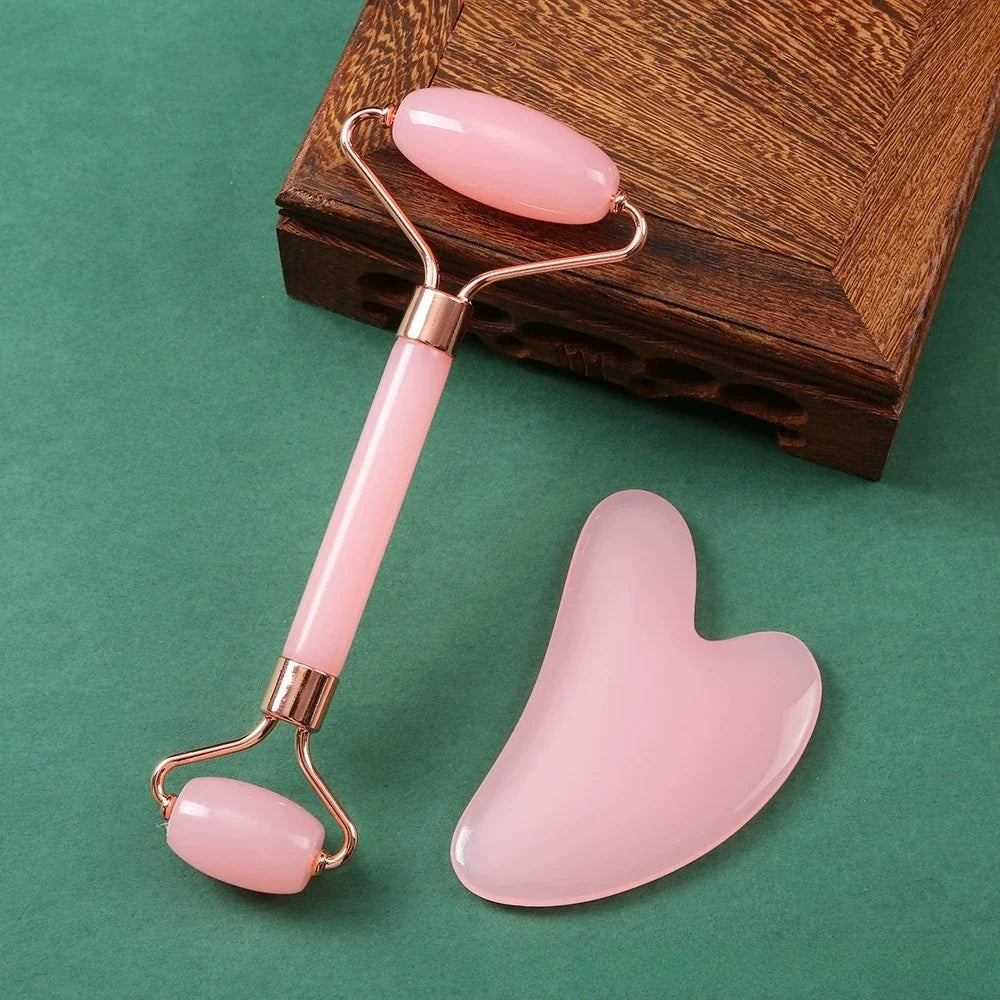 Kit Facial de Masaje y Gua Sha