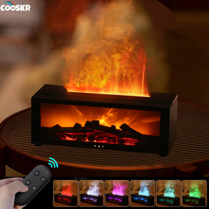 EmberMist – Difusor de Aroma con Efecto Llama