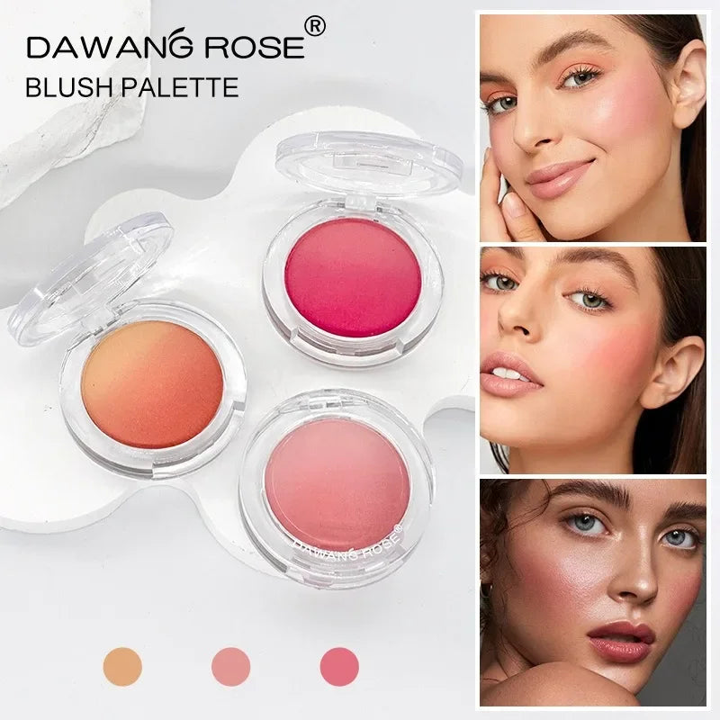 Rubor ombré "Milk Tea" – Acabado natural
