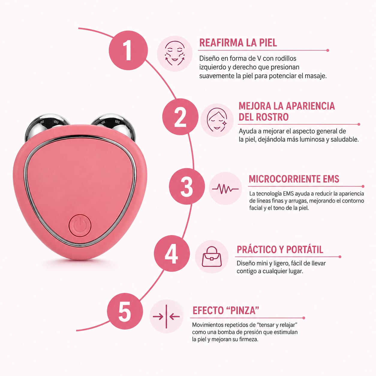 BRILLY Lift Pro™ | Masajeador Facial EMS
